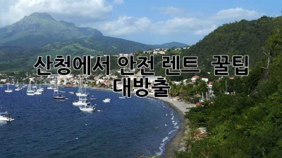 산청에서 안전 렌트! 🚗 꿀팁 대방출